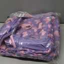 mommore Kids Backpack for Boys Girls 4-8 Kindergarten Elementary School Backpack with Lunch Box - 15 H Fit Folder (Purple Butterfly)