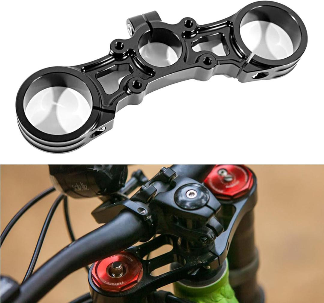 Triple Tree Upper Top Clamp for Surron Light Bee X/S,Segway X160/X260 Dirt Bike,Off-Road Motorcycle Modified Front Plates for Sur-Ron Parts,Fit DNM KKE NOT for RST Front Forks