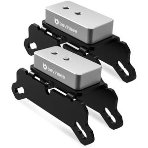 Bevinsee 3-4 Ton Jack Stand Adapter Compatible with BMW & MINI Compatible with Toyota Supra A90 Nissan GTR, Aluminum Car Lifting Jack Pad Repair Tool Frame Protector
