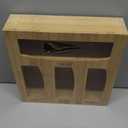 Ziplock Bag Organizer for Kitchen Plastic Bag Storage, Premium Bamboo Organizer, Food Storage Bag Holders for Gallon, Quart, Sandwich and Snack Variety Size Bag