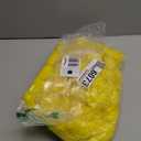 6 Pcs 5 Ft Artificial Marigold Flowers Garland, Dia de Los Muertos Faux Garlands Diwali Decoration with Pendant Bell for Indian American Wedding Party Mantle Decor (Yellow)