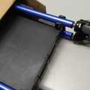 WORKPRO 3-Tier Collapsible Service Cart, 210 LBS Foldable Utility Service Cart with Wheels, Portable Tool Cart for Garage, Warehouse, Home, Restaurant, Office (No Assembly Required)