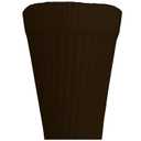 NuVein 15-20 mmHg Medical Compression Socks, Mid Calf Crew Length, Padded Cushion Foot, Brown, X-Large