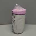 Owala SmoothSip Slider Insulated Stainless Steel Coffee Tumbler, Reusable Iced Coffee Cup, Hot Coffee Travel Mug, BPA Free 12 oz, Pink/Tan (Daybreak)