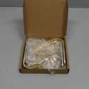 Christmas Stocking Holders Xmas Fireplace Hanger Hooks Holiday Mantel Garland Clips Metal Grips Set of 4(Gold)