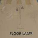 68" Rustic Farmhouse Tree Trunk Floor Lamp Country Brown Finish Wood Vintage Standing Tall Lamp with Lantern Stepless Dimmable Industrial Floor Lamp Decor for Bedroom Living Room Office Hotel