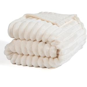 Ultra Soft Fleece Throw Blanket – Lightweight Cozy Plush Microfiber for Couch, Bed & Travel – Warm All-Season Decorative Blanket 50"x60", Machine Washable