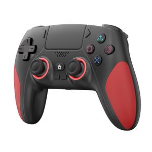 IWGAME RGB Light Wireless Controller With Back Buttons, Gaming Controller with Hall Effect Joysticks & Triggers Support Programmable, Reamp, Turbo Functions, Dual Vibration, 3.5MM Audio Jack(Black)
