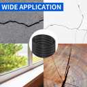 4 x Backer Rod 1/2 Inch,Foam Backer Rod for Gaps Concrete Crack Filler Joints Foam Gap Filler Caulk Saver Backing Rod Concrete Filler Rope