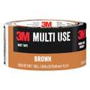 3M Multi-Use Colored Duct Tape, Brown with Strong Adhesive and Water-Resistant Backing, Multi-Surface 3M Duct Tape for Indoor and Outdoor Use, 1.88 Inches x 20 Yards, 1 Roll (3920-BR)
