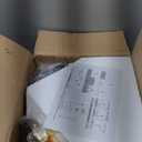 Minimalist Transparent Glass Ball Pendant Light in Gold Finish, Height Adjustable G4 LED Ceiling Haning Light for Dining Room & Living Room (9.8'')