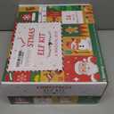 Elf Kit 24 Days of Christmas 2025 Interactive Daily Surprise Scenes Accessories & Idea Kits Elaborate Countdown Elf Starter kit for Christmas Holiday Magic Gifts (Elf Doll Not Included)