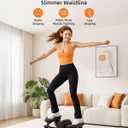 Rock Fitness Stepper for Exercise at Home, Motion Stair Stepper with Resistance Bands for Full Body Workout, Aerobic Workout Machine Fitness Equipment