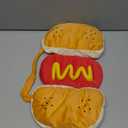 Hot Dog Pet Dog CostumesFunny Food Halloween Pet Apparel Costume Halloween Party Dog Clothing Funny Pets Party Cosplay Apparel for Small Dogs and Cats (Medium)