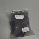 Dog Booties with Adjustable Suspenders for Outdoor Adventures  Reflective Paw Protectors for Rain, Snow & Mud, Anti-Slip & Dirt-Proof Boots Leggings, Waterproof Dogs Shoes, Black, Size L