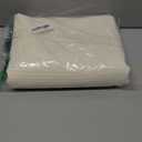  Design Extra Long Fabric Waffle Weave Shower Curtain 84 inch Height, Hotel Luxury Spa, Water Repellent, 230gsm Heavy Duty, Machine Washable, Cream Pique Pattern, 71x84