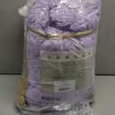 ROSGONIA Full Size Comforter Sets for Girls Boys Teens Lavender, 3pcs (1 Boho Comforter & 2 Pillowcases) Lightweight Kids Comforter Sets Blanket