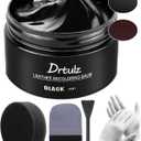 Black Leather Recoloring Balm, Leather Color Restorer Conditioner, Leather Repair Kits for Vinyl Furniture, Sofa, Car Seats, Shoes - Repair Leather Color on Faded & Scratched Leather Couches