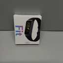 Fitness Tracker with 24/7Heart Rate, Blood Pressure, Sleep Tracking, Calorie, Activity Tracker with 1.1" AMOLED Color Screen, Waterproof Step Tracker for Android iPhones Women Men (Black)