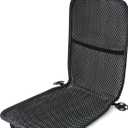 carrotez Cool Double Breathable 3D Air Mesh Car Seat Cushion pad, Cool Chair seat, car seat Pads, Home Office Chair, Wheelchair, 41" x 15" - Black