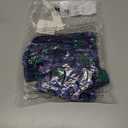 Amazon Essentials Women's High Waist Swim Bottom (Available in Plus Size) (Large, Deep Blue Paisley)