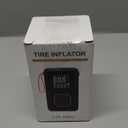 Tire Inflator Portable Air Compressor, 150PSI & 3X Faster Cordless Air Pump for Car Tires with LED Light, Tire Pump with Cigarette Lighter Plug for Cars, Motorcycles, Bicycles, Balls(Black)