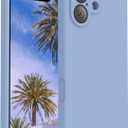 FireNova Magnetic for iPhone 17 Case, Compatible with MagSafe, [Integrated Silicone Camera Control Button] [Camera Protection] Anti-Scratch Microfiber Lining Phone Case, 6.3", Light Blue