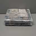 Ileading Vintage Runner Rug for Hallway,Machine Washable Carpet Runners with Rubber Backing,Non Slip Kitchen Floor Mat for Entryway Bedroom Laundry Living Room(Dark Blue 2x6ft)