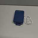 JTEMAN Gifts for Men Women,Cell Phone Stand with Bluetooth Speaker,LED Light,and Lanyard,Cool Tech Gadgets,Unique Birthday Gifts for Men Husband Mom Dad-Blue