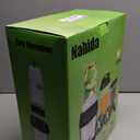 Nahida Blender for Smoothies, 1200W Smoothie Blender for Ice Crushing, Blenders with (2) 6-Fin Blades, Personal Blenders for Kitchen with 23oz, 32oz, 37oz Easy Go Cups for Juices, Silver