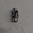 3/4" 36 Spline X 3/4" DD Steering Shaft U Joint Single Chrome Universal Joint Coupling