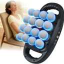 16 Head Massage, Deep Tissue Percussion Massager with 9 Intensity Levels for Neck, Back, Shoulders, Legs Pain Relief & Recovery