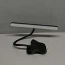 Glocusent Super Bright Eye-Caring Music Stand Light, Clip-on Piano Lamp with 3 Colors & 5 Brightness Levels, 57 LEDs, USB-C Rechargeable, Lasts up to 140 Hrs, Perfect for Piano & Sheet Music