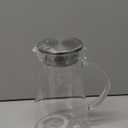 Glass Pitcher with Lid and Handle, 2 Liter 68oz Water Pitcher with Spout for Fridge, Borosilicate Glass Jug for Hot/Cold Drink, Large Ice Tea Carafe for Juice, Coffee, Sangria, Beverage