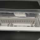 Ice Makers Countertop, 9 Ice Cubes in 6 Mins Portable Ice Maker, 2 Sizes of Bullet Ice (S/L) Small Ice Machine for Home Kitchen Camping (Grey Black)