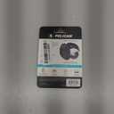 Pelican Marine 4-Pack AirTag Holder Waterproof IP68 - Air Tag Case w/ 3M Adhesive Sticker - Shockproof AirTag Cover - Hidden Air Tag Holder Stick On Mount for Travel Luggage Bike Car Remote - Black