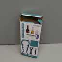 Otstar 6-in-1 Jar Opener & Bottle Opener Set for Weak Hands - Multi-Function Kitchen Opener Tool for Seniors with Arthritis, Elderly - Includes Jar Lid Gripper Pad, Corkscrew Opener (Blue and Grey)