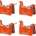 2/4Pairs Bike Disc Brake Pads, Resin Semi-Metallic Replacement for Mountain MTB Ebike for Tektro Shimano TRP Deore Br-M575 B01s Mt200 M525 M515 T615 T675 M505 M495 M486 M485
