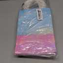 MIMIND 24 Pack Iridescent Paper Gift Bags with Handles Holographic Party Favor Bags with Tissue Paper 8.7 x 6.3 x 3.1 Inch Glitter Gradient Pink and Blue Goodie Candy Bag for Wedding Birthday Parties