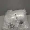 Maxcheck 4 Sets 16 oz Plastic Long Neck Bottles with Pourer and Caps Plastic Juice Pour Bottles with Stainless Steel Bottle Pourer Tapered Spout for Juice Store Syrup