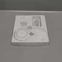 3 in 1 Charging Station for Apple Compatible with MagSafe Charger Stand,Foldable Fast Magnetic Travel Wireless Charger Dock for iPhone 17/16/15/14/13 Series,for Apple Watch,for AirPods (White)