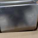 Stainless Steel Litter Box,Cat Litter Box High Sided
17" L x 13" W x 5" H Metal Cat Litter Box,Easy to Clean,Easy to Clean, Non-Stick Litterbox for Cats or Kittens