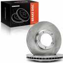 A-Premium 10 Inch (254mm) Front Vented Disc Brake Rotors, 1-Pack Compatible with Toyota models - Tacoma 1995-2004