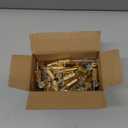 50 Pcs Mini Spray Bottles, 2 ml Clear Glass Perfume Bottles, Refillable Fine Mist Perfume Atomizer, Portable Empty Sample Containers for Cleaning, Essential Oils, Travel (Gold Cap)