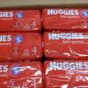 Huggies Size 4 Diapers, Little Movers Baby Diapers, Size 4 (22-37 lbs), 150 Count (6 Packs of 25)