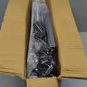 Insulated Cat Shelter Weatherproof Outdoor Cat House with Self-Warming Insulation Raised Bottom and Waterproof Roof for All-Season Protection (Grey, Medium)