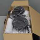 Black Battery Operated Wall Sconces Set of 2, Rechargeable Wireless Wall Lights with Milky White Frosted Glass Shade, 12 RGB and 3CCT Dimmable, Wall Lamps with Remote for Bedroom Living Room Hallway