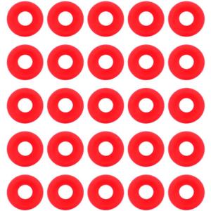 25Pcs Rubber Seals for Glass Jars, Bottle Gasket Replacement, Bottle Top Lid Gasket, Beer Swing Bottle Gaskets for Cap Swing Flip Top Bottle Seals Gasket Brew Beer Soda Bo
