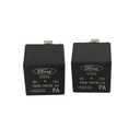 (Pack of 2) F80B-14B192-AA 12VDC 70A 4Pins High Power Mini ISO Automotive Relay Compatible with V23136-J4-X89 DH22-14B192-EA V23136-J4-X62 5M5T-14B192-EA V23136-J4-X60