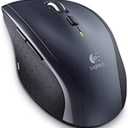 Logitech M705 Marathon Wireless Laser Mouse, 2.4 GHz Frequency, 30 ft Wireless Range, Right-Hand Use, Black
